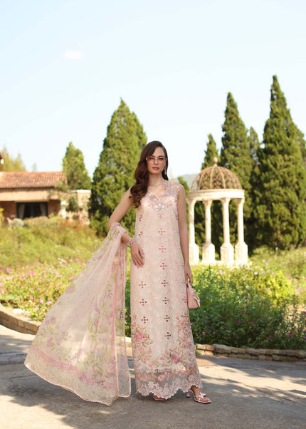 Noor By Saadia Asad | Noor Luxury Eid Schiffli Laserkari '26 - Florine