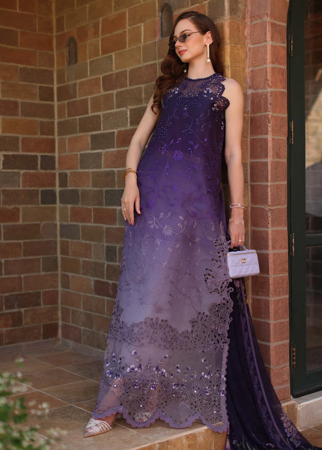 Noor By Saadia Asad | Noor Luxury Eid Schiffli Laserkari '26 - Seraphine