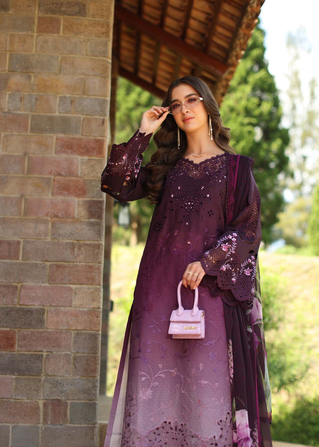 Noor By Saadia Asad | Noor Luxury Eid Schiffli Laserkari '26 - Seraphine