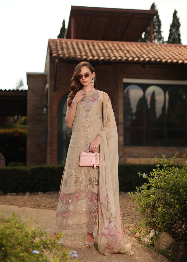 Noor By Saadia Asad | Noor Luxury Eid Schiffli Laserkari '26 - Velisse