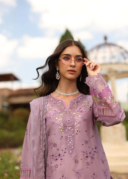 Noor By Saadia Asad | Noor Luxury Eid Schiffli Laserkari '26 - Velisse