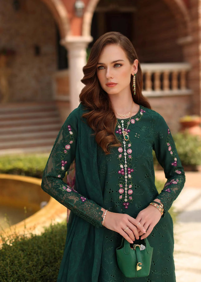 Noor By Saadia Asad | Noor Luxury Eid Schiffli Laserkari '26 - Sorina