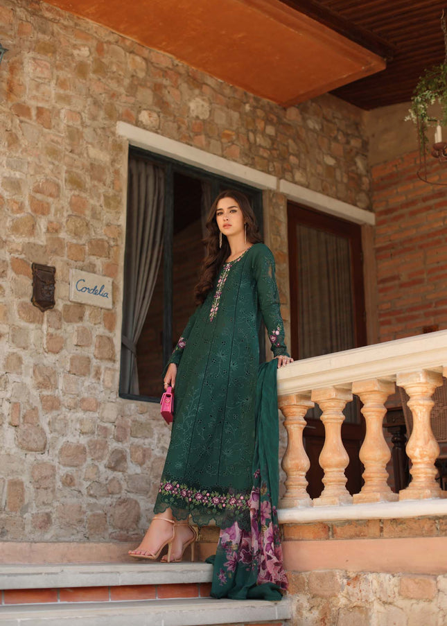 Noor By Saadia Asad | Noor Luxury Eid Schiffli Laserkari '26 - Sorina