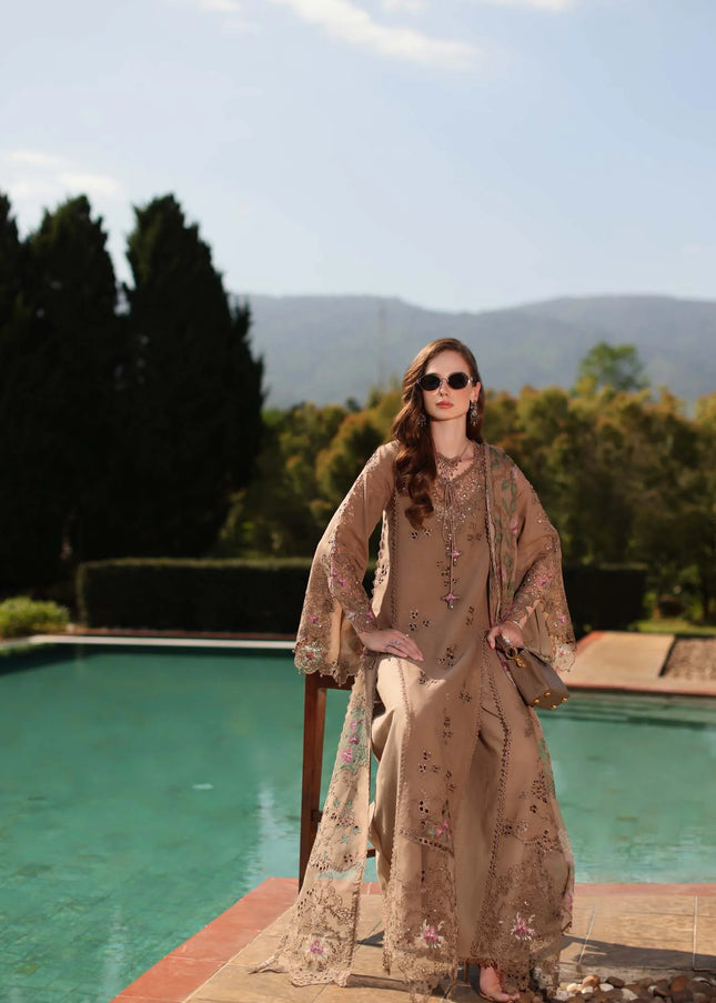 Noor By Saadia Asad | Noor Luxury Eid Schiffli Laserkari '26 - Selene