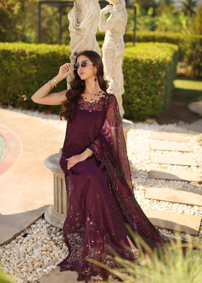 Noor By Saadia Asad | Noor Luxury Eid Schiffli Laserkari '26 - Selene