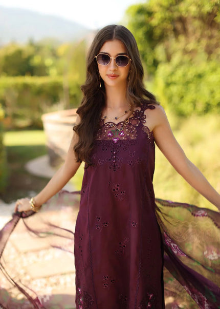 Noor By Saadia Asad | Noor Luxury Eid Schiffli Laserkari '26 - Selene