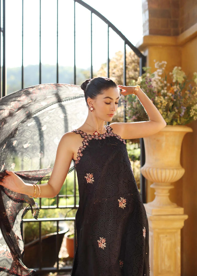 Noor By Saadia Asad | Noor Luxury Eid Schiffli Laserkari '26 - Lunaria