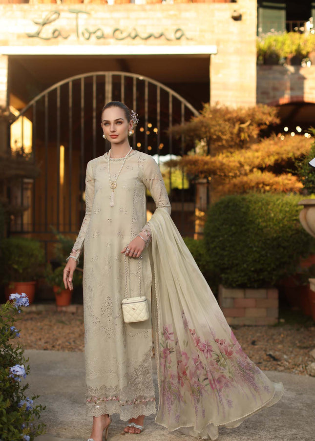 Noor By Saadia Asad | Noor Luxury Eid Schiffli Laserkari '26 - Aloura