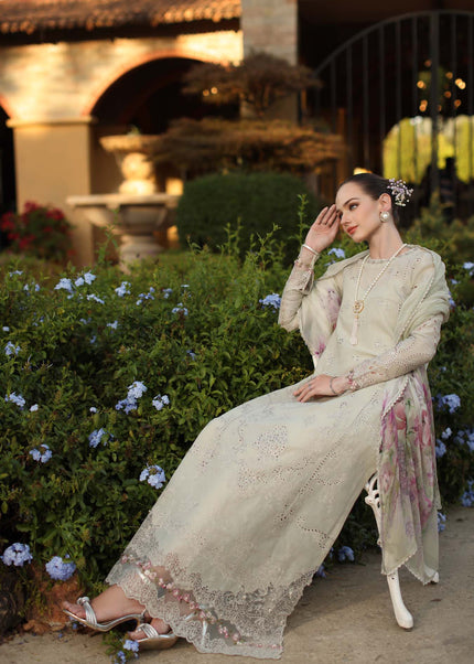 Noor By Saadia Asad | Noor Luxury Eid Schiffli Laserkari '26 - Aloura
