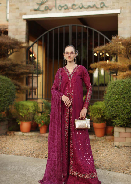 Noor By Saadia Asad | Noor Luxury Eid Schiffli Laserkari '26 - Zelina