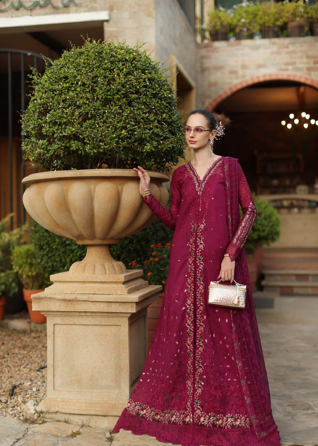 Noor By Saadia Asad | Noor Luxury Eid Schiffli Laserkari '26 - Zelina