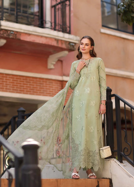 Noor By Saadia Asad | Noor Eid Luxury  Printskhaas '26 - Opal Mint