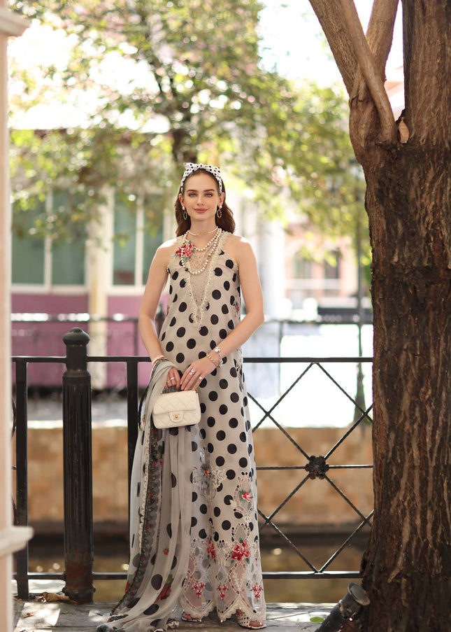 Noor By Saadia Asad | Noor Eid Luxury  Printskhaas '26 - Moonlight Polka