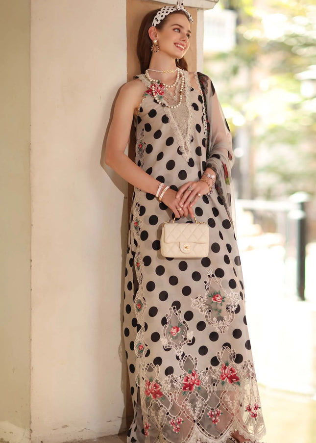 Noor By Saadia Asad | Noor Eid Luxury  Printskhaas '26 - Moonlight Polka