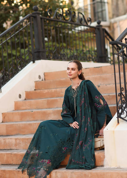 Noor By Saadia Asad | Noor Eid Luxury  Printskhaas '26 - Teal Grove