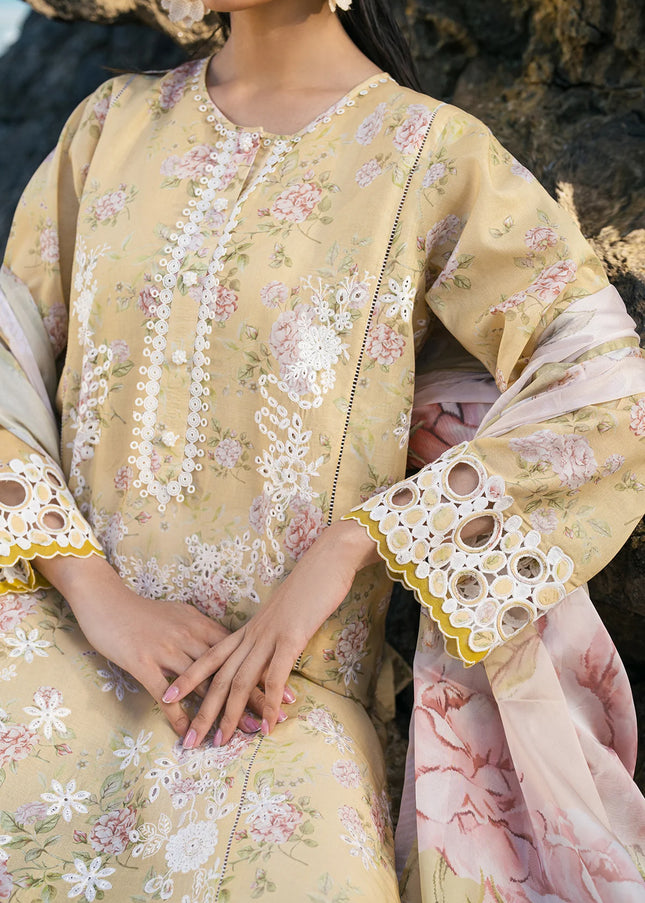 Baroque | Embroidered Printed Lawn UF-4110