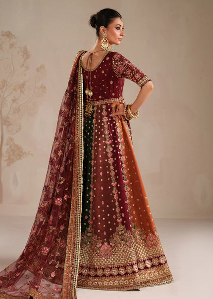 Baroque | Embroidered Raw Silk UF-4366