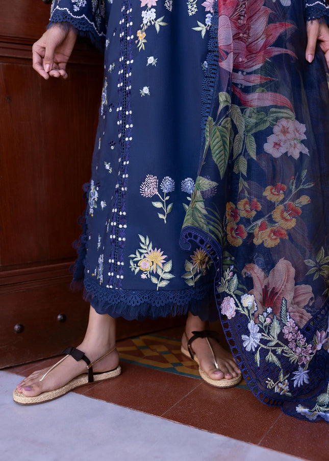 Saira Shakira | Bloom Unstitched Lawn - 2B