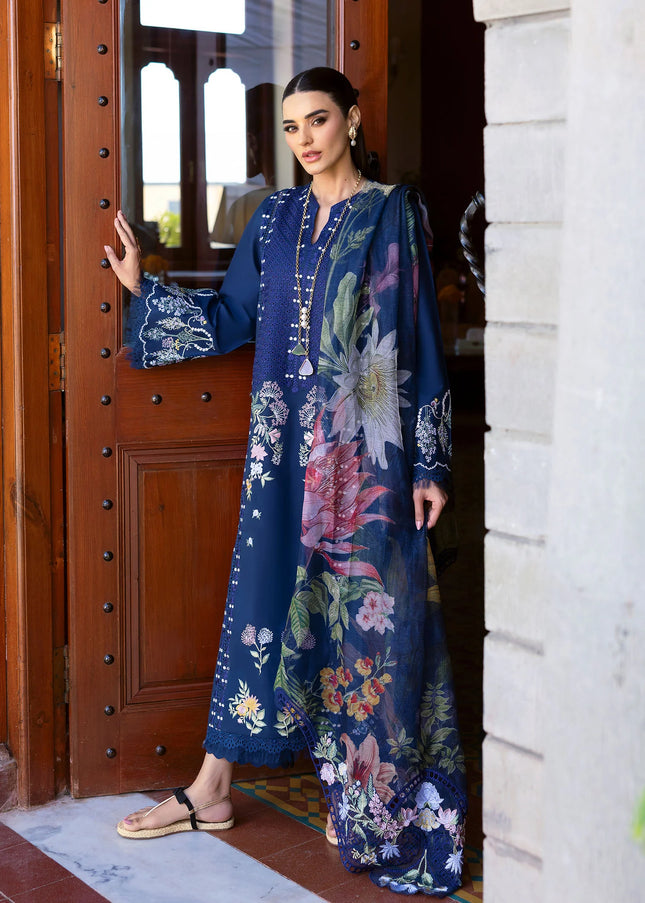 Saira Shakira | Bloom Unstitched Lawn - 2B