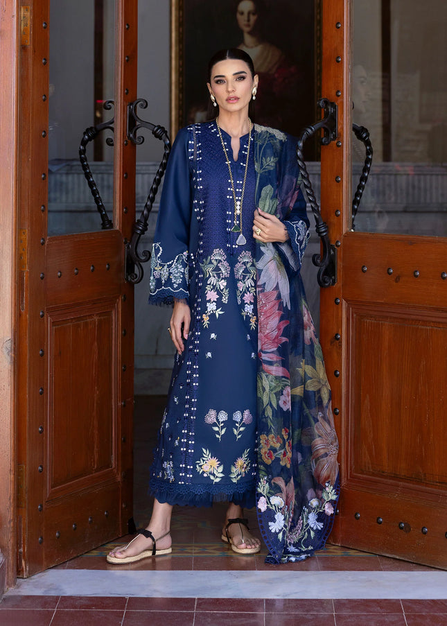 Saira Shakira | Bloom Unstitched Lawn - 2B