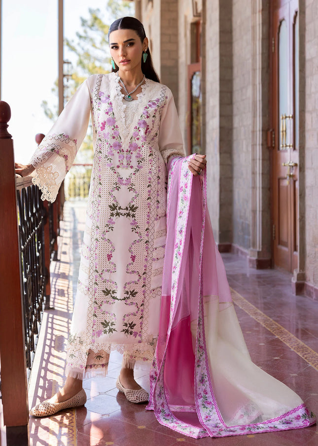 Saira Shakira | Bloom Unstitched Lawn - 1A
