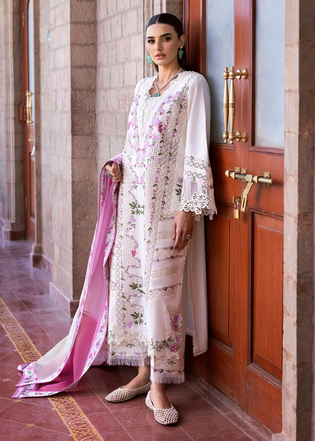 Saira Shakira | Bloom Unstitched Lawn - 1A