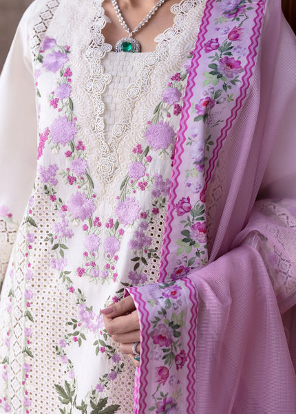 Saira Shakira | Bloom Unstitched Lawn - 1A