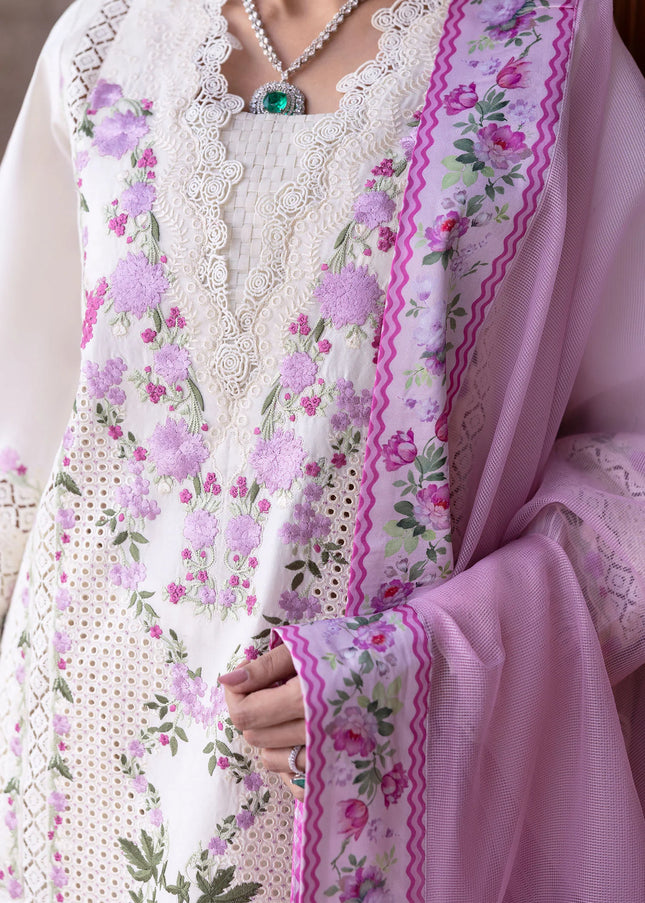 Saira Shakira | Bloom Unstitched Lawn - 1A