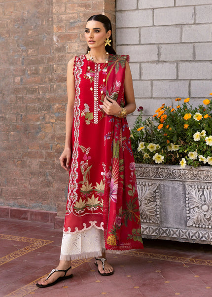 Saira Shakira | Bloom Unstitched Lawn - 6A