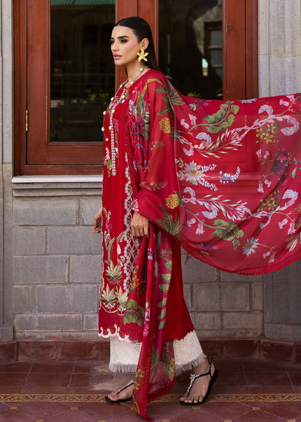 Saira Shakira | Bloom Unstitched Lawn - 6A