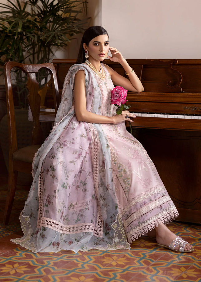 Saira Shakira | Bloom Unstitched Lawn - 3A