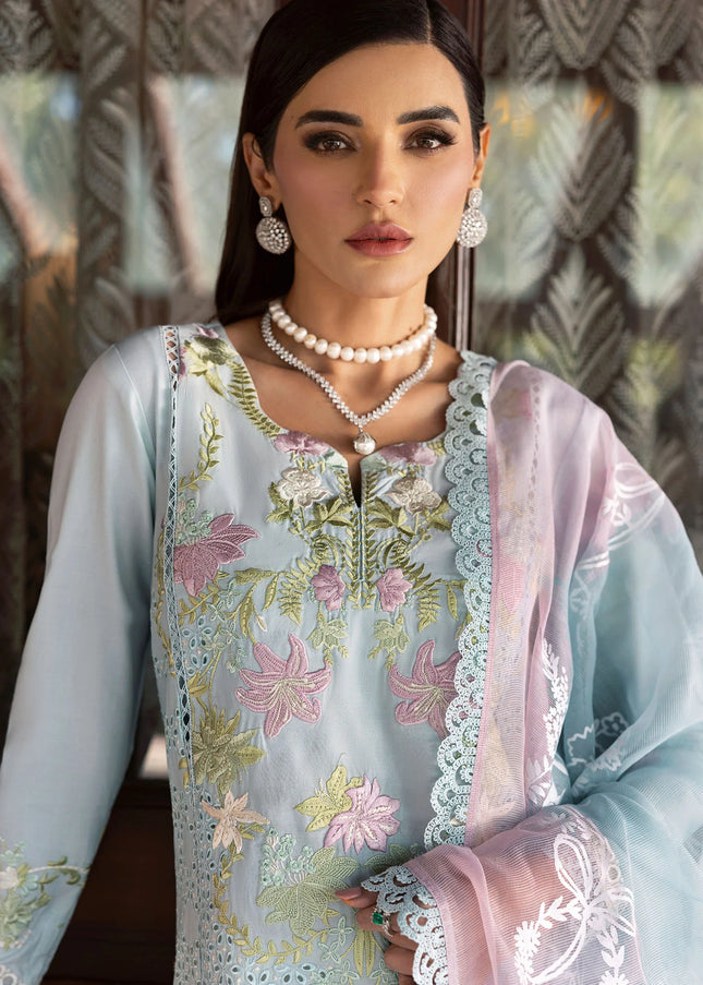 Saira Shakira | Bloom Unstitched Lawn - 4B