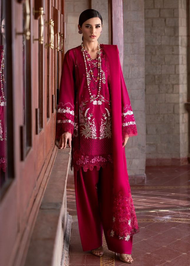 Saira Shakira | Bloom Unstitched Lawn - 7B