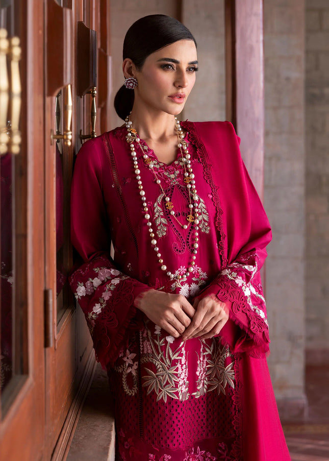 Saira Shakira | Bloom Unstitched Lawn - 7B