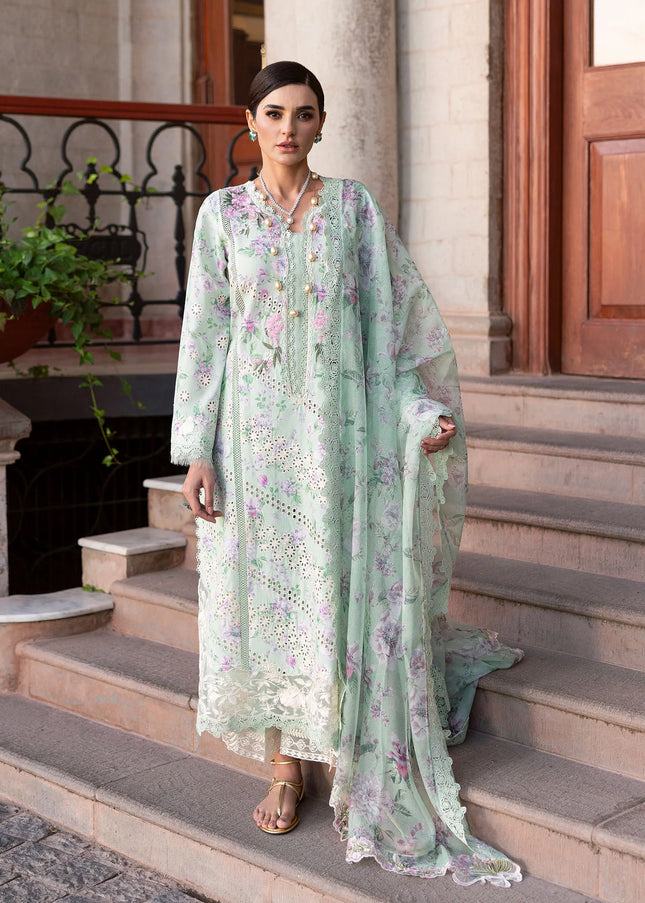 Saira Shakira | Bloom Unstitched Lawn - 5B