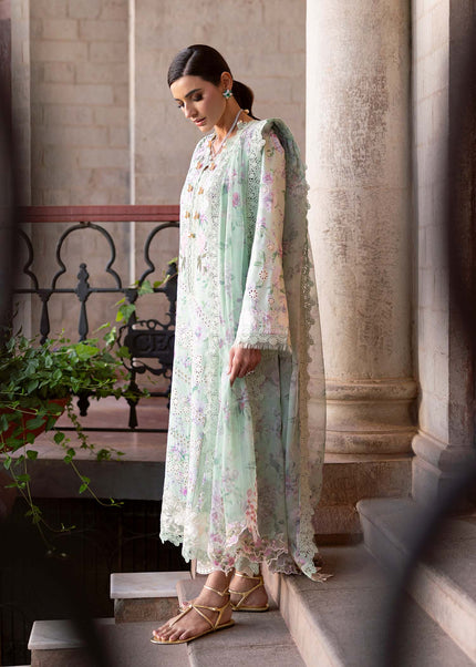 Saira Shakira | Bloom Unstitched Lawn - 5B