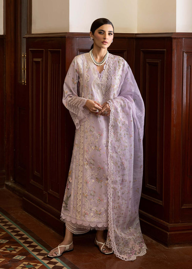 Saira Shakira | Bloom Unstitched Lawn - 8A