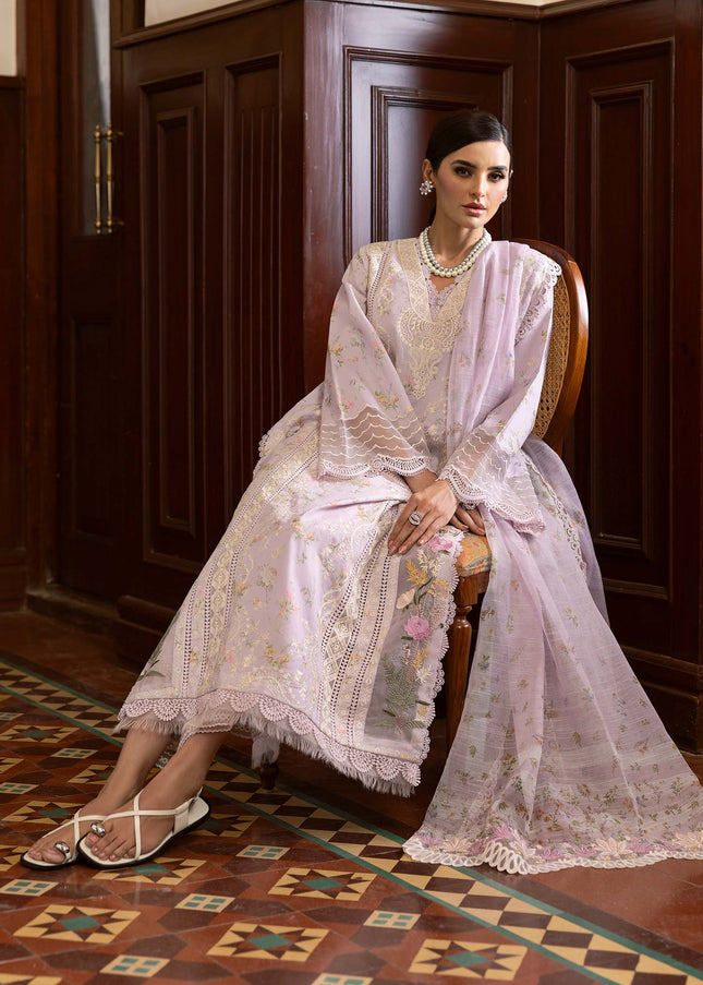 Saira Shakira | Bloom Unstitched Lawn - 8A
