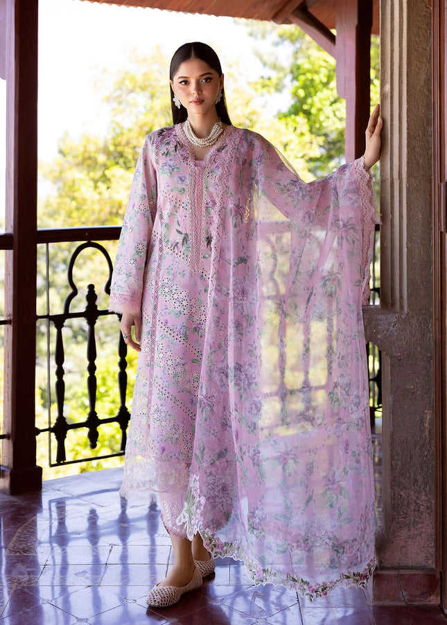 Saira Shakira | Bloom Unstitched Lawn - 5A