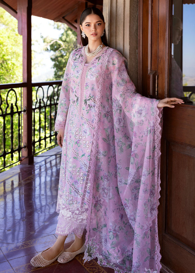 Saira Shakira | Bloom Unstitched Lawn - 5A