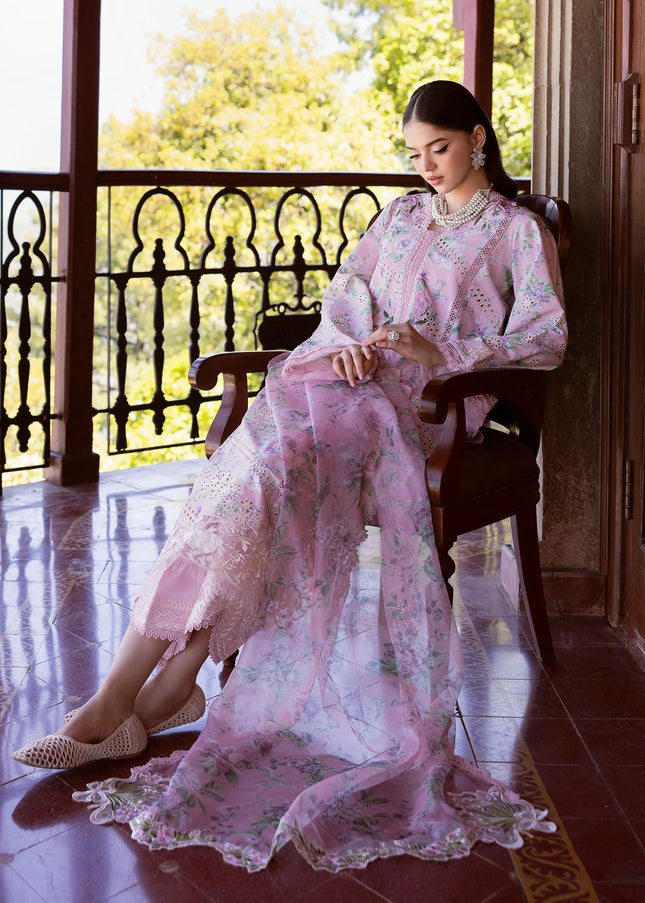 Saira Shakira | Bloom Unstitched Lawn - 5A