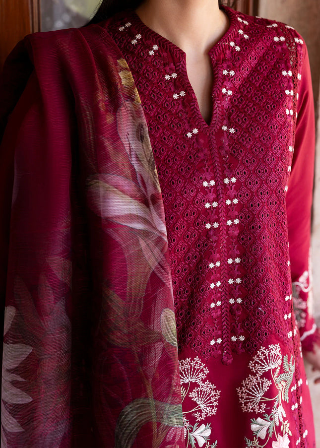 Saira Shakira | Bloom Unstitched Lawn - 2A