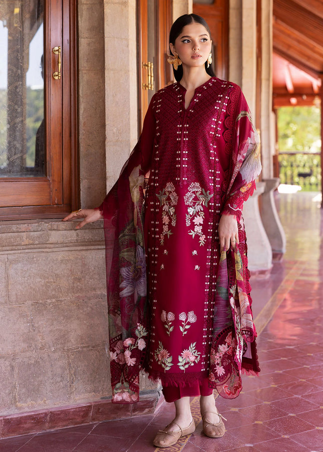 Saira Shakira | Bloom Unstitched Lawn - 2A