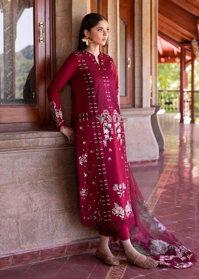 Saira Shakira | Bloom Unstitched Lawn - 2A
