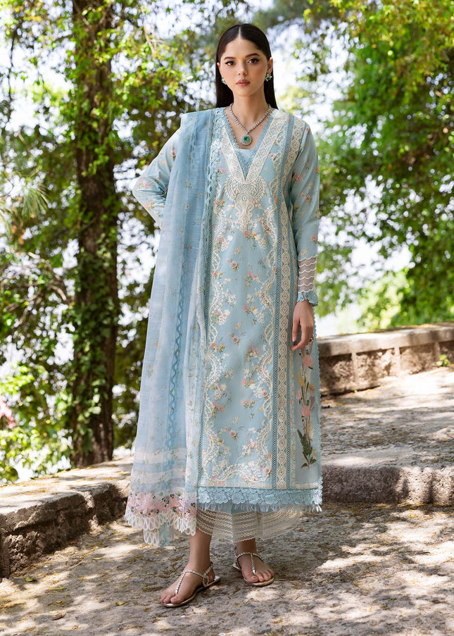 Saira Shakira | Bloom Unstitched Lawn - 8B