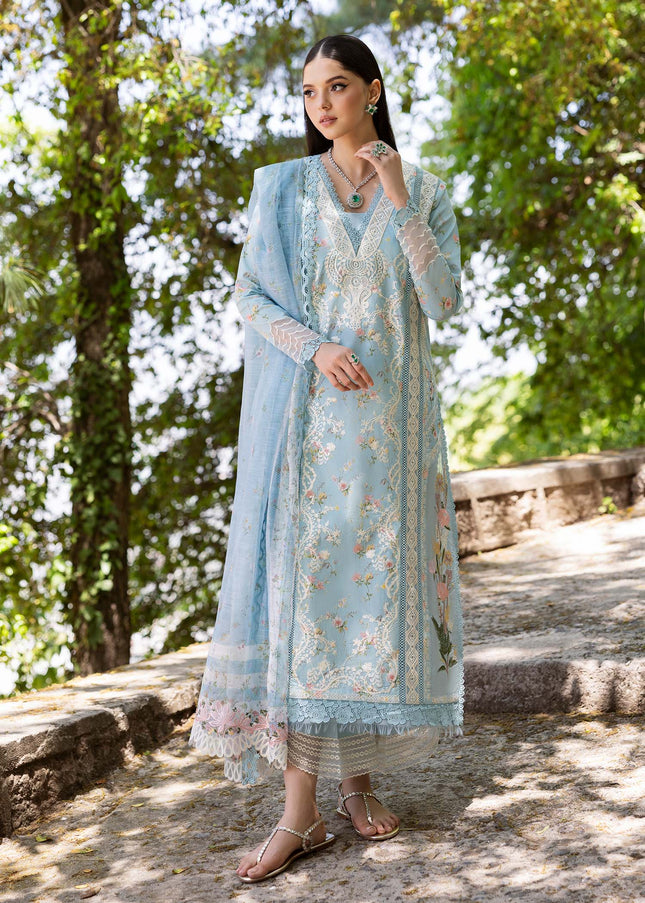 Saira Shakira | Bloom Unstitched Lawn - 8B