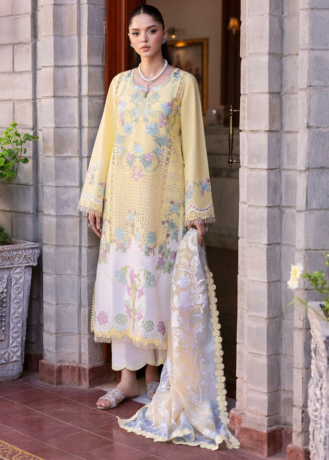 Saira Shakira | Bloom Unstitched Lawn - 4A