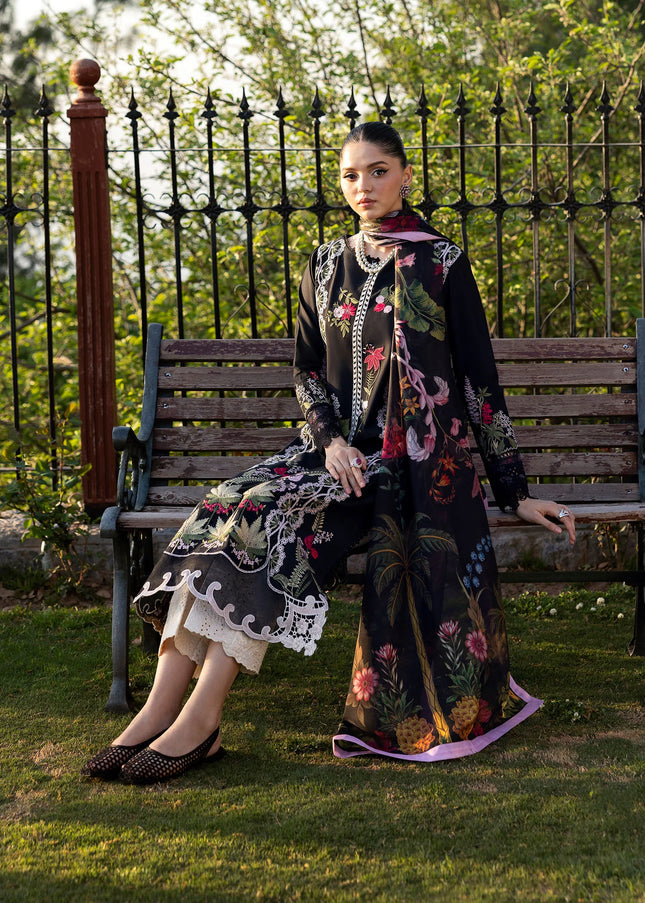 Saira Shakira | Bloom Unstitched Lawn - 6B
