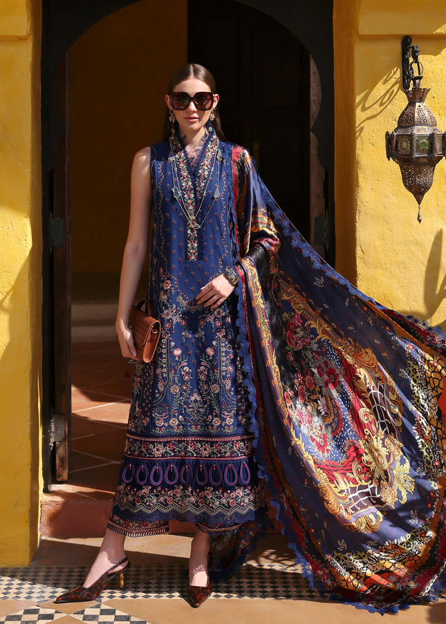 Kanwal Malik | Elysia Luxury Lawn’25 - Azure