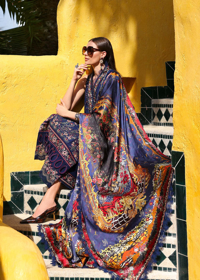 Kanwal Malik | Elysia Luxury Lawn’25 - Azure